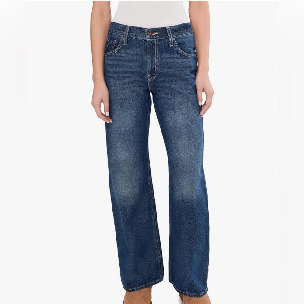 Levi's Womens Middy Loose Boot Jeans